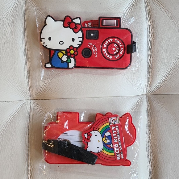 hello kitty luggage tag